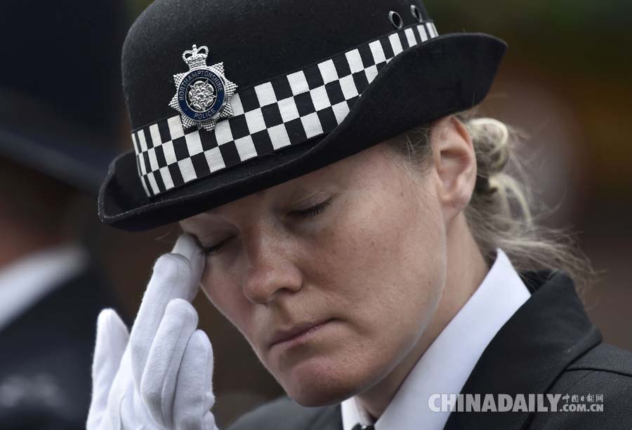 英国伦敦举行恐袭殉职警察葬礼