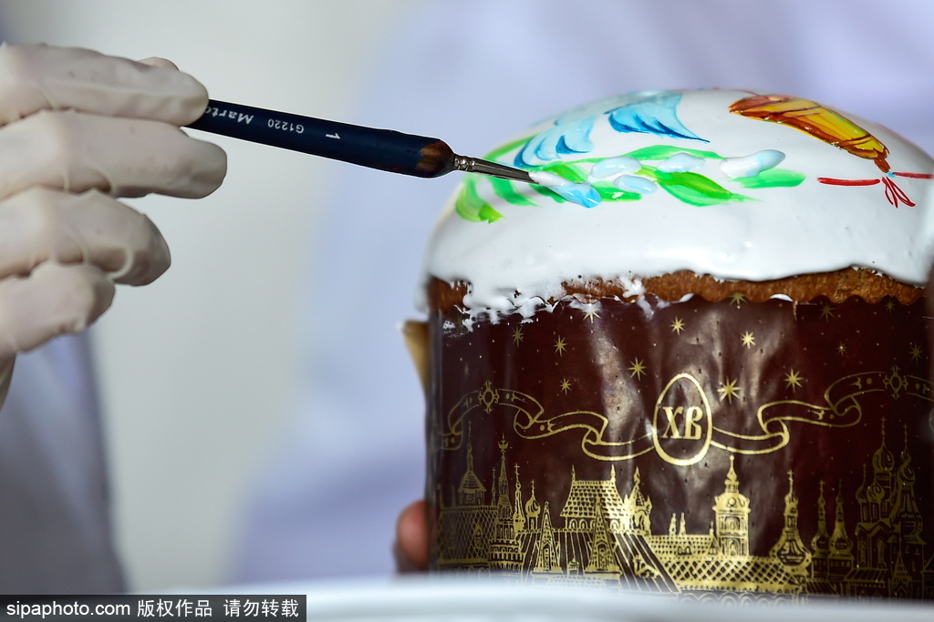 俄罗斯复活节蛋糕制作过程 香甜美味挡不住