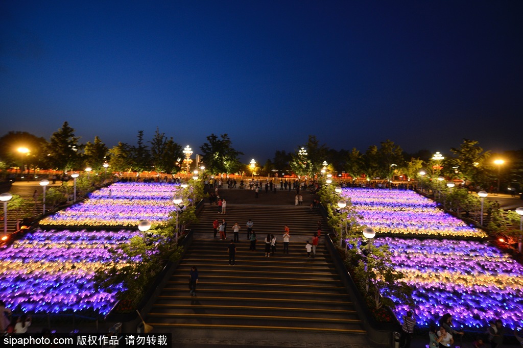 迎“一带一路”高峰论坛 北京国家大剧院景光照明璀璨夺目