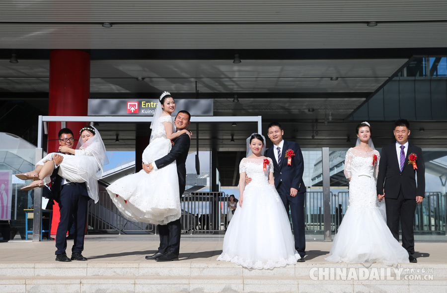 【一带一路·圆梦非洲】情定“5·20”：中国路桥肯尼亚蒙内铁路项目举行集体婚礼