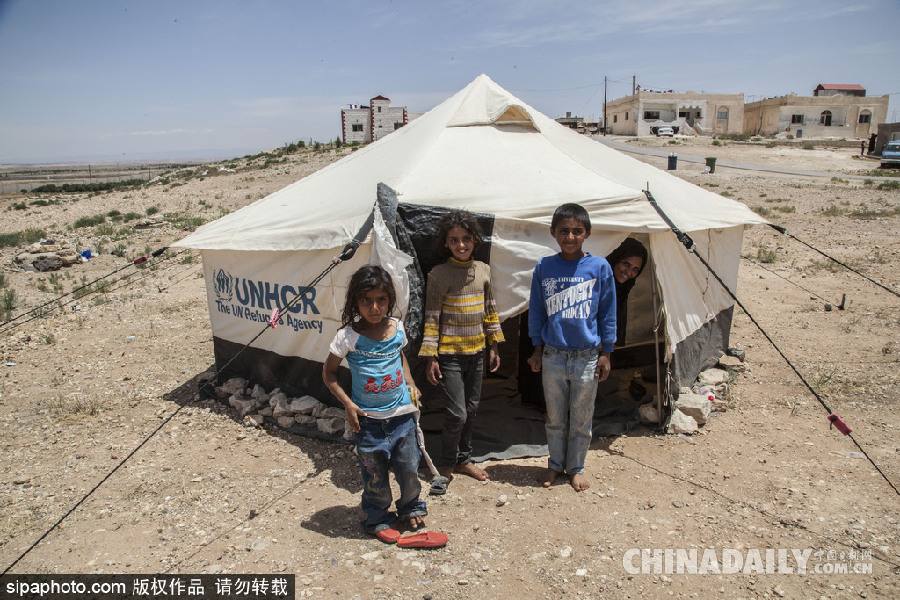 六一儿童节前探访叙利亚难民营