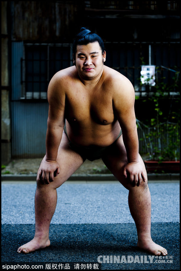 日本东京相扑运动员众生相