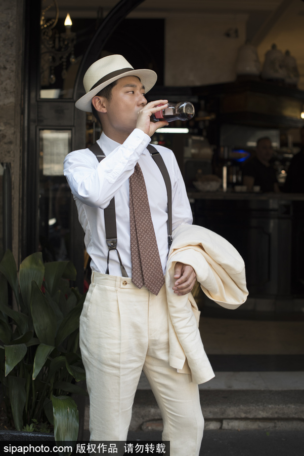盘点意大利男人的“帽子戏法” 瞬间变身时髦绅士