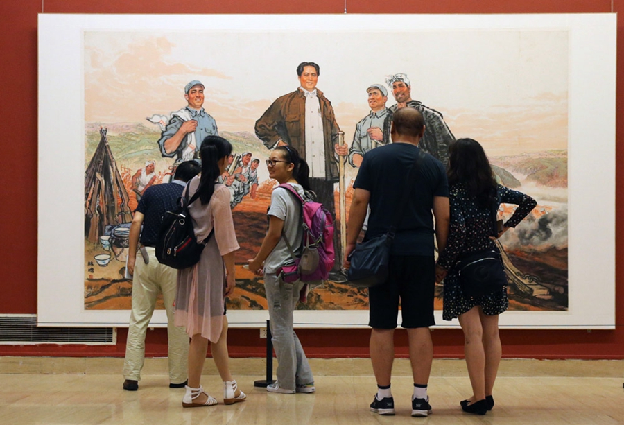 “广东美术百年大展”在中国美术馆展出
