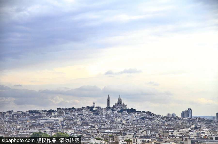 你眼中的巴黎！巴黎上空俯瞰城市图景
