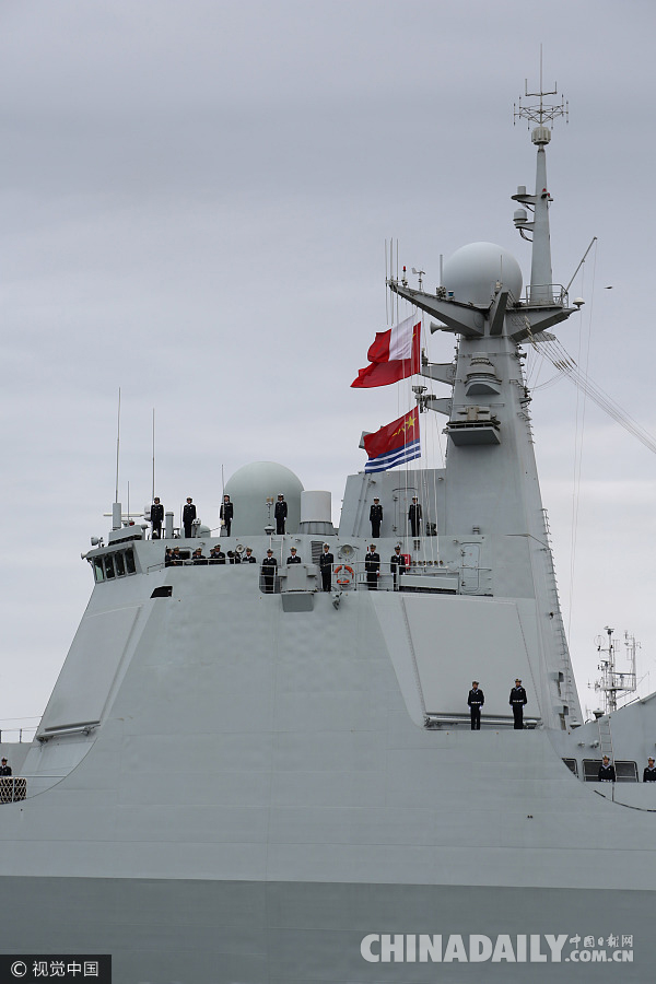 中国海军明星舰艇抵达波罗的海开启中俄军演