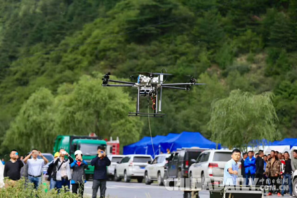 无人机高空基站在地震中首次应用 助援九寨沟