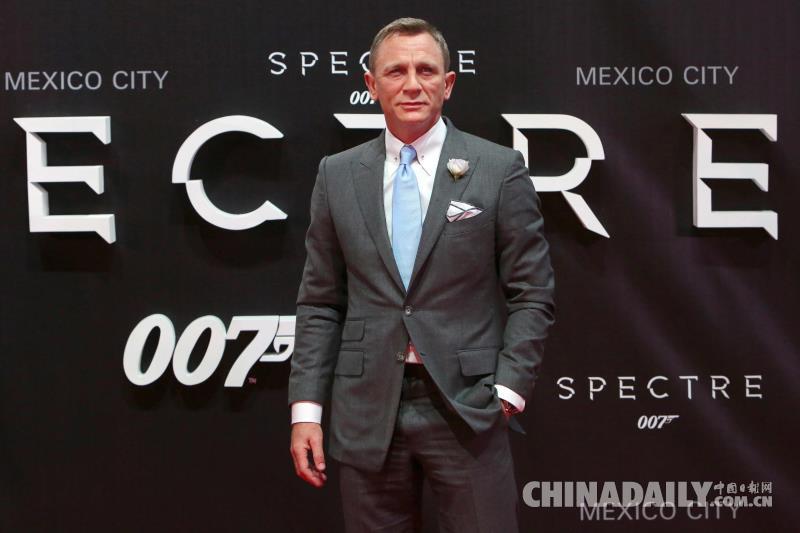 新邦德还是他！丹尼尔·克雷格确认将第五次出演007