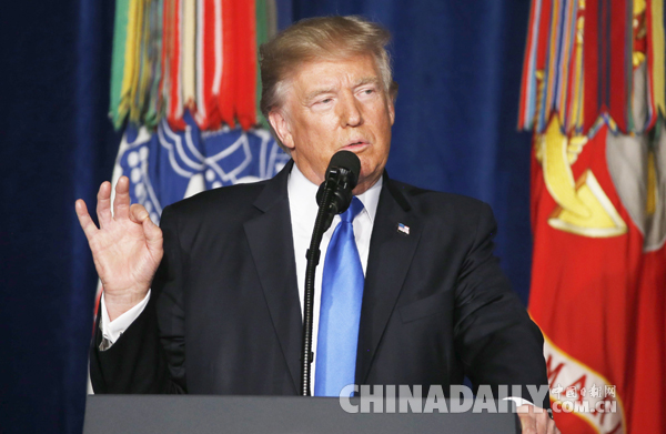 特朗普就阿富汗战争发表演讲 称美将“战斗到胜利”