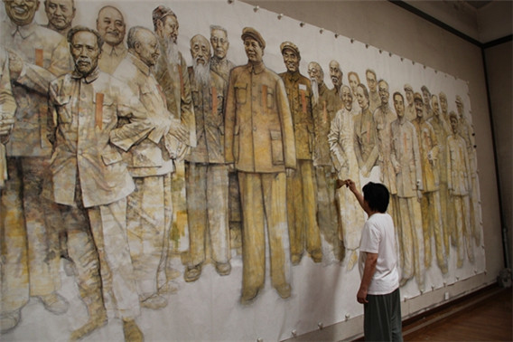 北京重大历史题材美术作品展览开幕