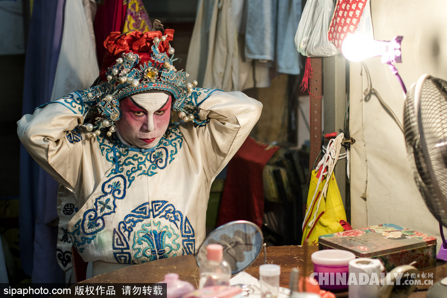 马来西亚上演中国传统戏剧表演 充满浓郁中国风情