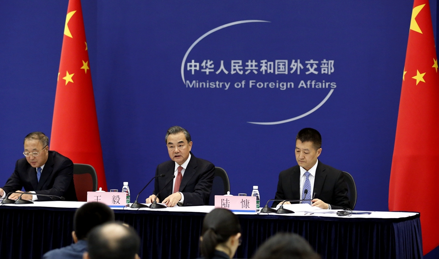 王毅在京介绍金砖国家领导人第九次会晤有关情况