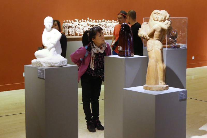“首届全国雕塑艺术大展”在中国美术馆开展