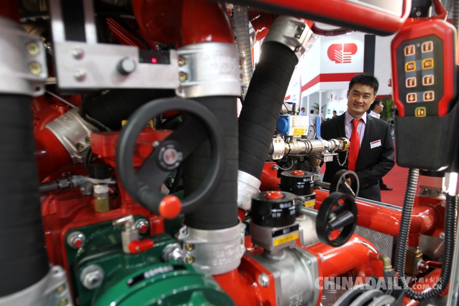 第十七届国际消防设备技术交流展览会在北京开幕