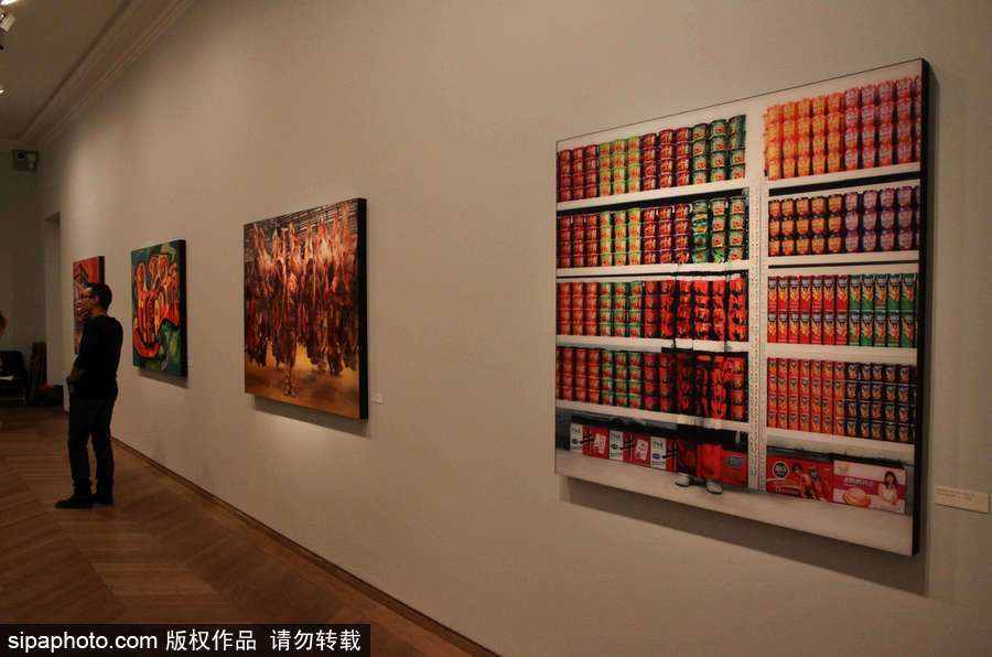 “藏于城中”的伪装艺术 中国艺术家刘勃麟作品在巴黎展出