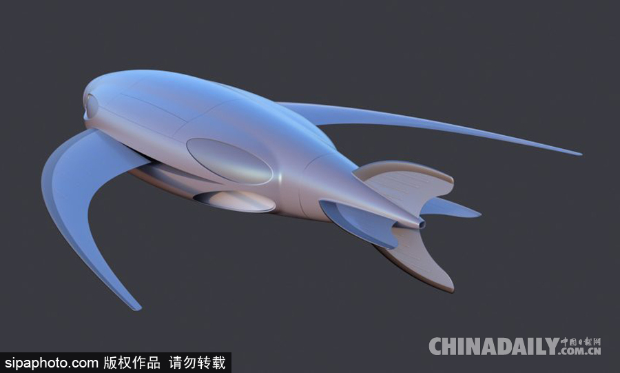 英国科学家脑洞大开 3D打印潜艇外形似鳗鱼