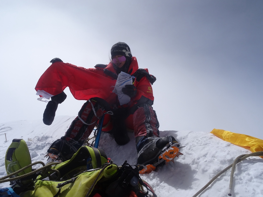 湘妹子成功攀登13座8000米级高峰