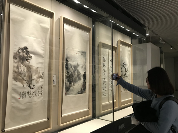 “当今台湾画坛第一人”欧豪年先生书画展走进国家典籍博物馆