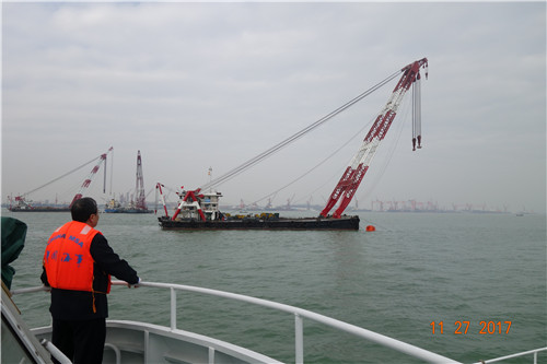 福建货轮与江苏货轮在珠江口伶仃洋发生碰撞 导致一货轮沉没
