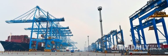 青岛港全自动化码头单机平均效率全面超越人工码头