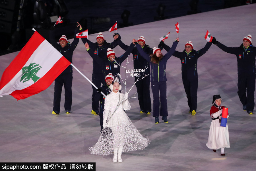 冰雪运动魅力无限！盘点平昌冬奥会开幕式上那些“特殊”参赛国