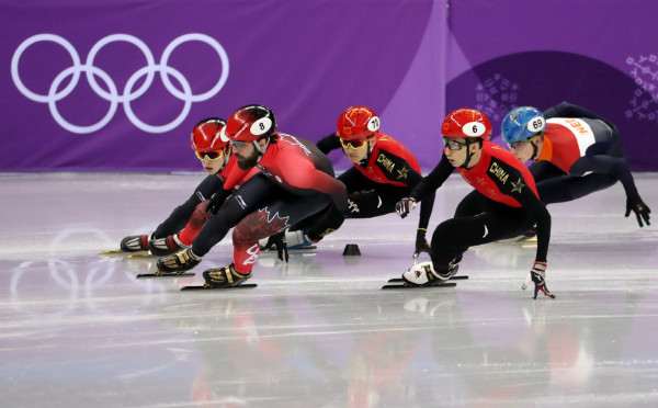 短道速滑——男子5000米接力：中国队晋级决赛