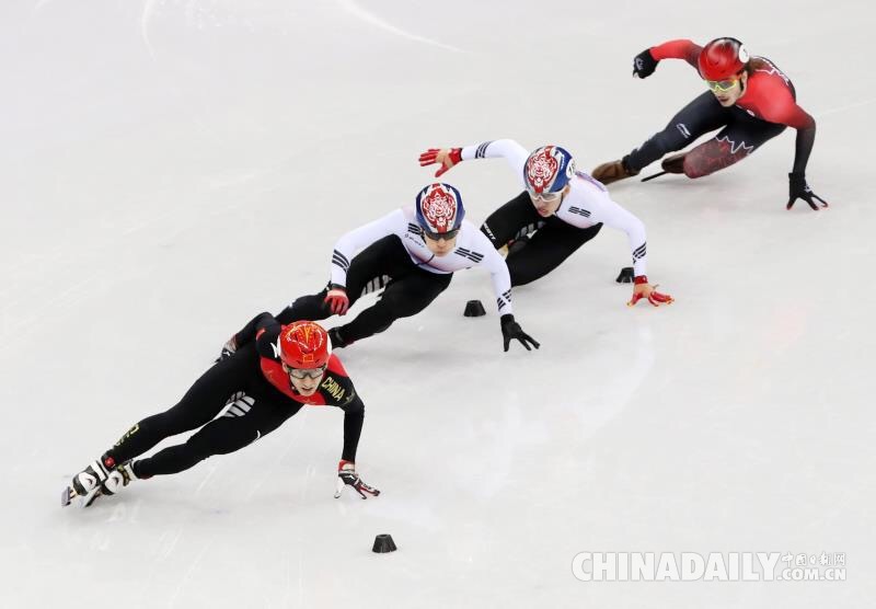 短道速滑——男子500米：武大靖破世界纪录夺冠