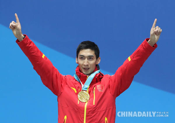 武大靖将在平昌冬奥会闭幕式担任中国代表团旗手
