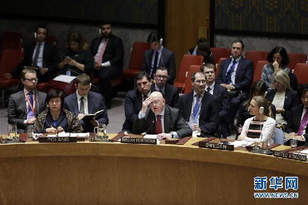 安理会一致通过叙利亚全境停火决议