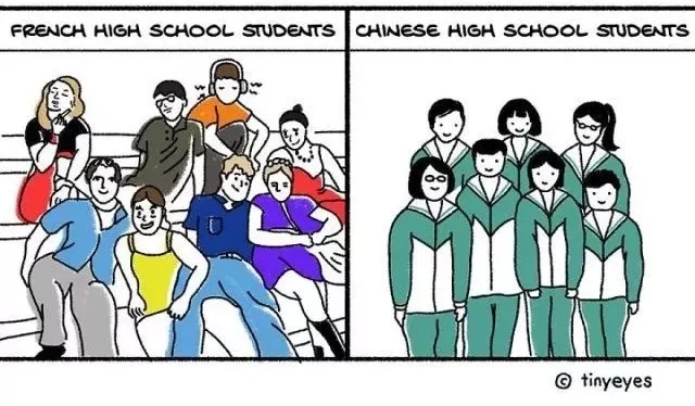 这组漫画高能了！中国姑娘让你秒懂中西方文化差异