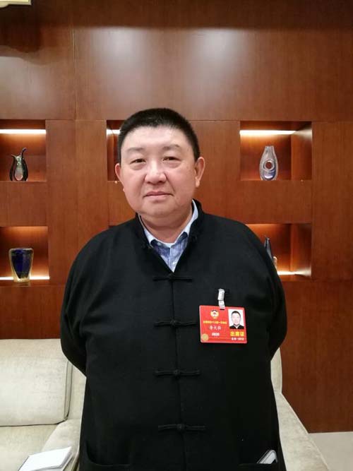 全国政协委员,新大中国际(集团)有限公司主席李大壮.