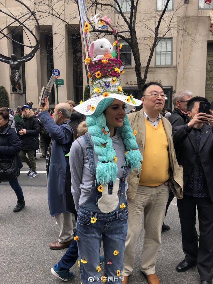 复活节大游行亮相纽约街头