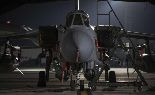 英媒：英国皇家空军四架战斗机参与对叙利亚空袭