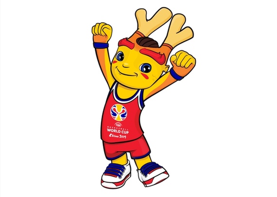 2019年篮球世界杯倒计时500天 吉祥物“梦之子”正式亮相