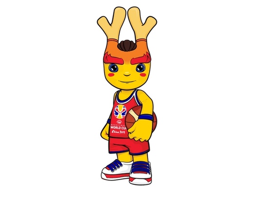 2019年篮球世界杯倒计时500天 吉祥物“梦之子”正式亮相