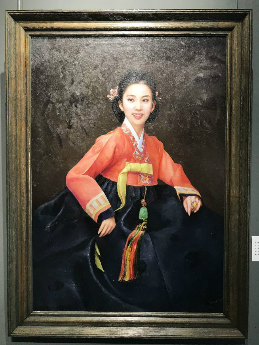 “纯·净”朝鲜油画展黑龙江开展 百余幅作品精美呈现
