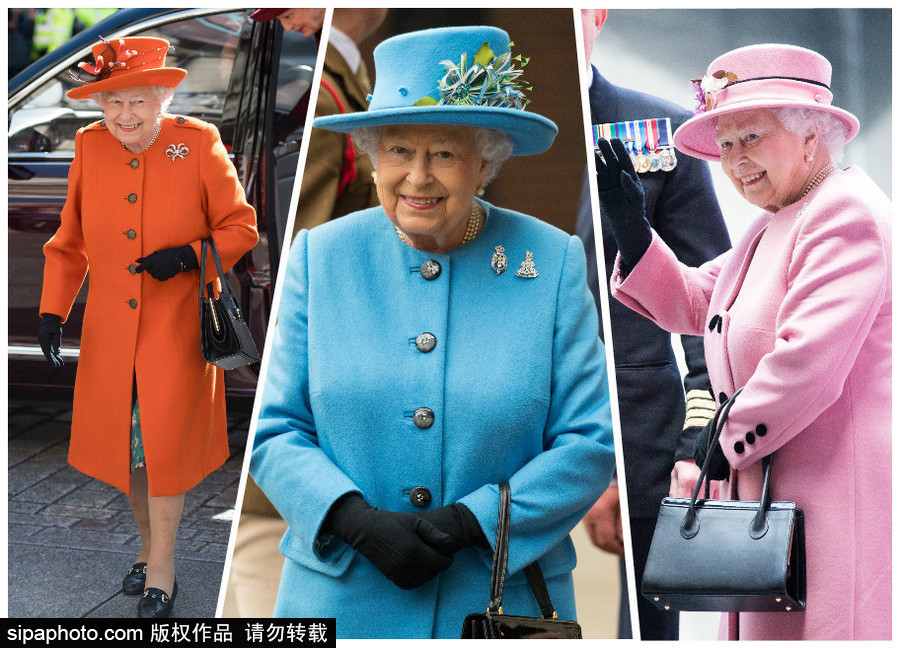 即将迎来92岁高龄 “色彩女王”英国伊丽莎白二世多彩人生