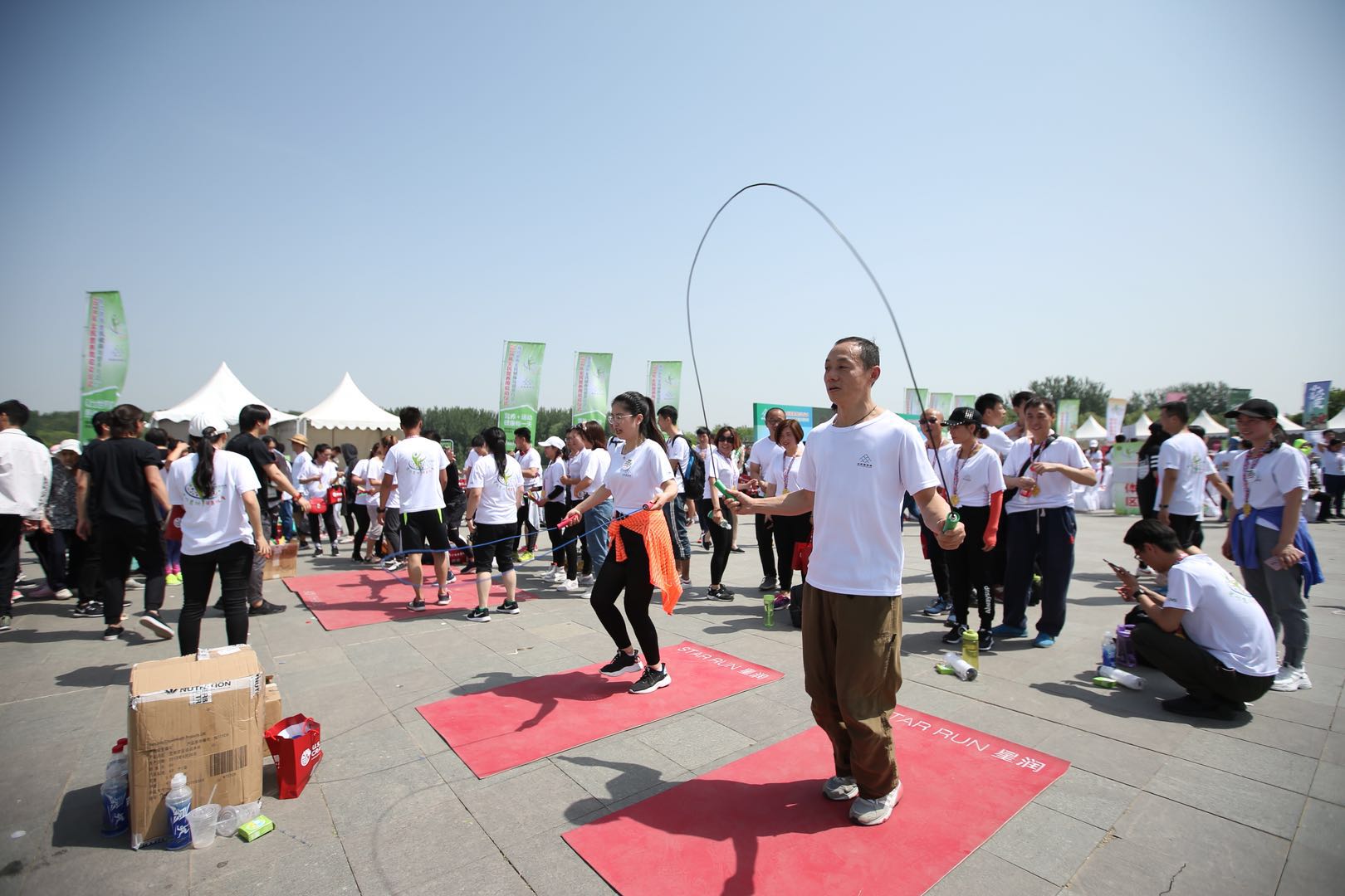 2018年全民营养周启动仪式暨北京市全民健身与营养社区行启动