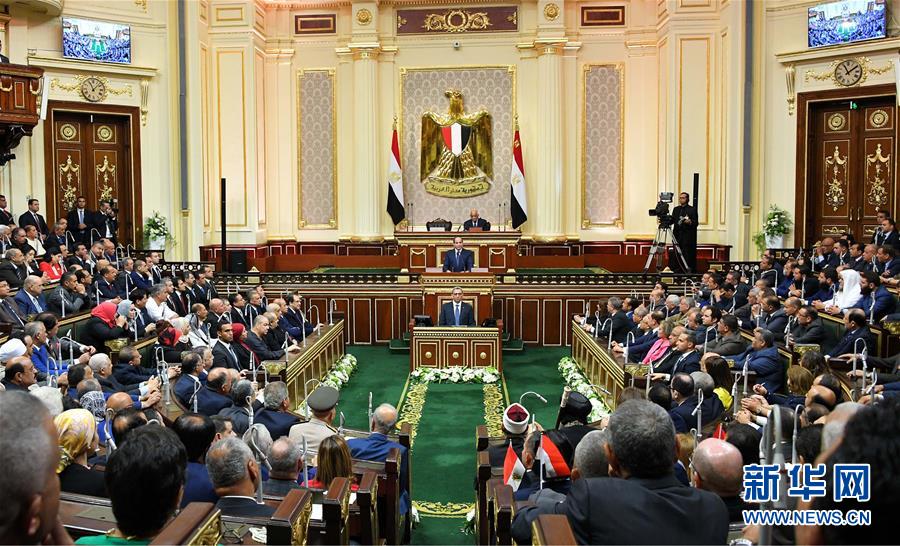 塞西宣誓就任埃及新一届总统