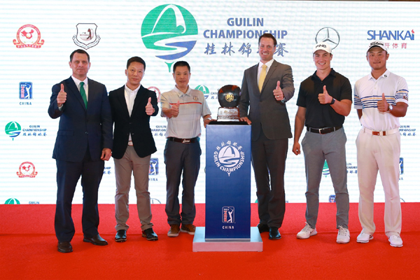 广西迎来首场职业高尔夫赛 17个国家和地区的144位球员出赛桂林锦标赛