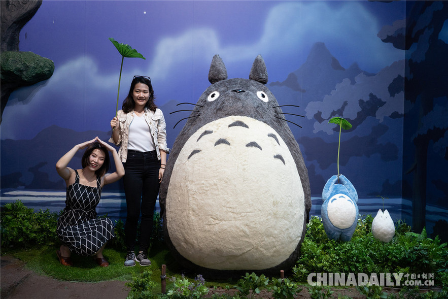 龙猫、巨型飞艇亮相 吉卜力官方艺术大展首登中国