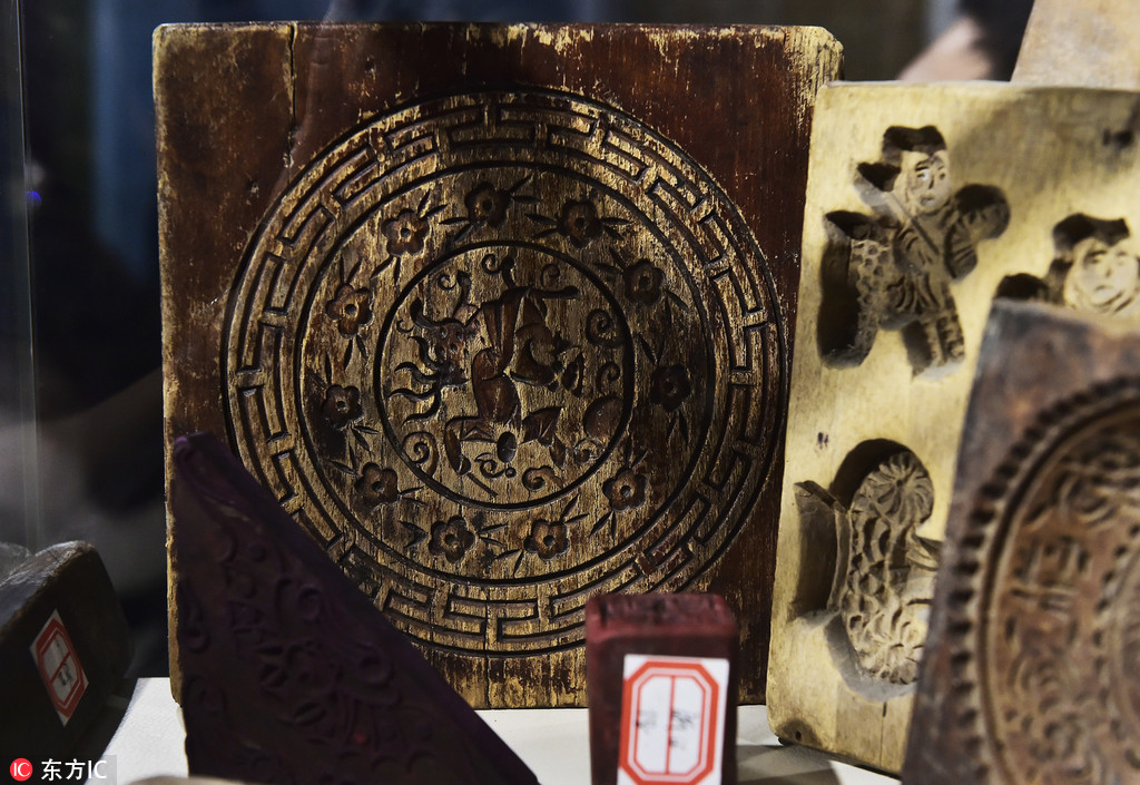 月饼模具展：讲述中国传统中秋月饼文化史