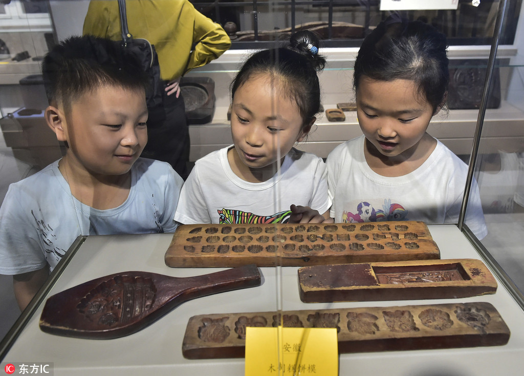 月饼模具展：讲述中国传统中秋月饼文化史