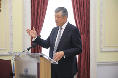 驻英国大使刘晓明谈南海问题：任何人都不要低估中国的意志和决心