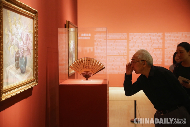 “执手同道——吴作人、萧淑芳合展”在中国美术馆开幕