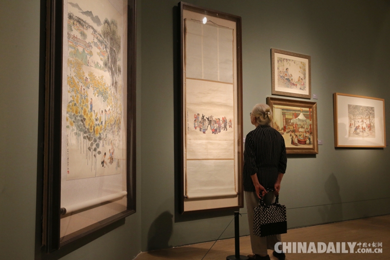 “执手同道——吴作人、萧淑芳合展”在中国美术馆开幕