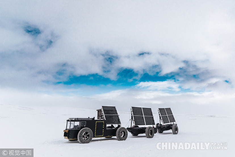 荷兰夫妇3D打印太阳能电动车去南极 原料来自塑料垃圾