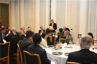 刘晓明大使在伦敦金融城“荣誉市民”授勋仪式上的讲话：《坚定信心，共创未来》