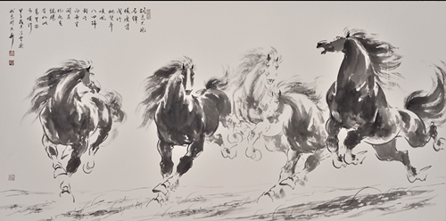 国韵蓝天携手武马画马共同助力地产华表奖