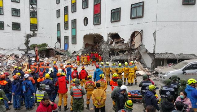 台湾花莲地震已致2人遇难200余人受伤